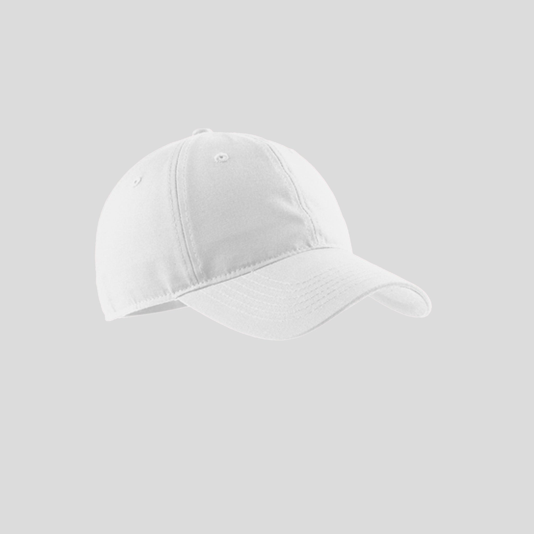 Soft Brushed Canvas Cap | White