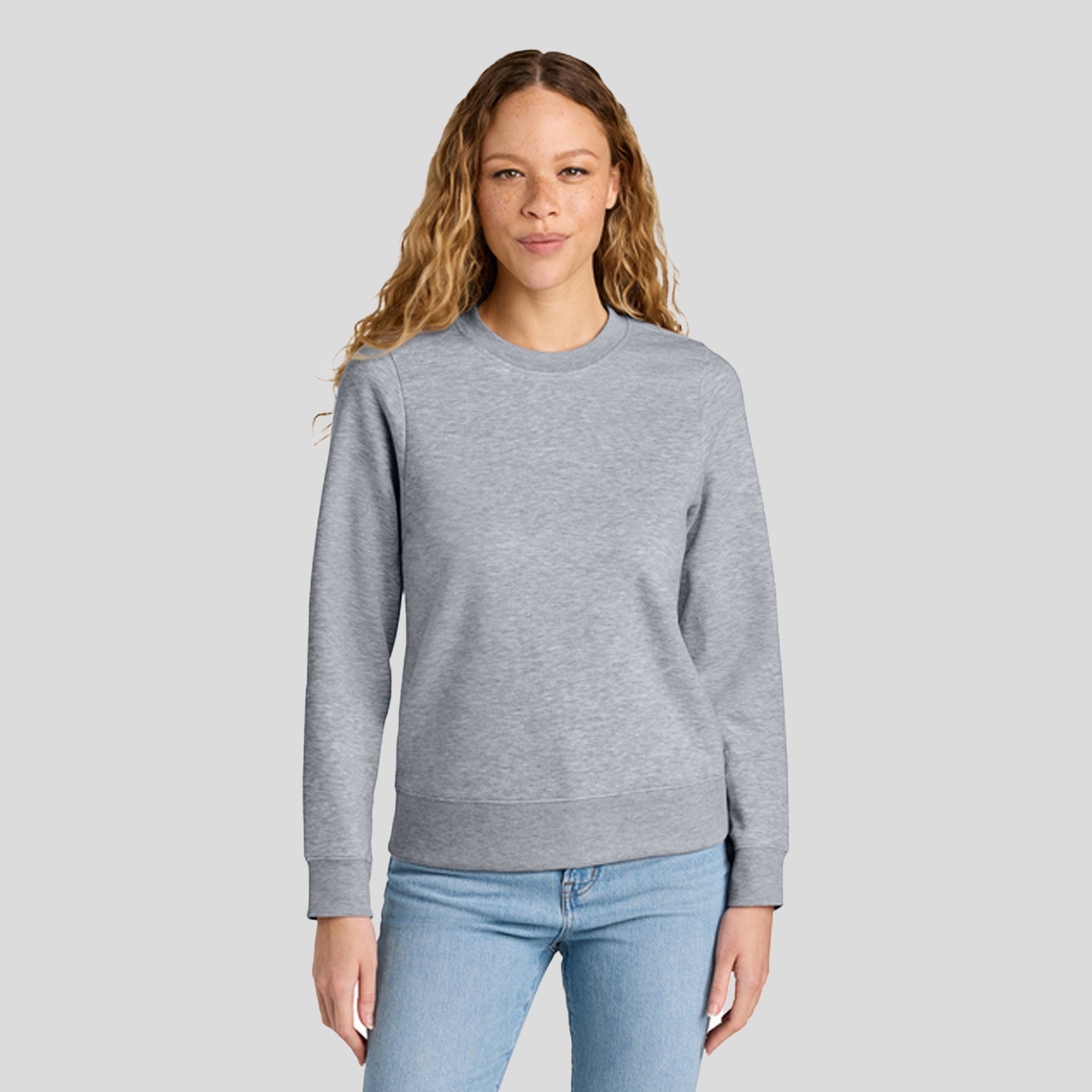 Women’s V.I.T.™ Fleece Crew | Light Heather Grey