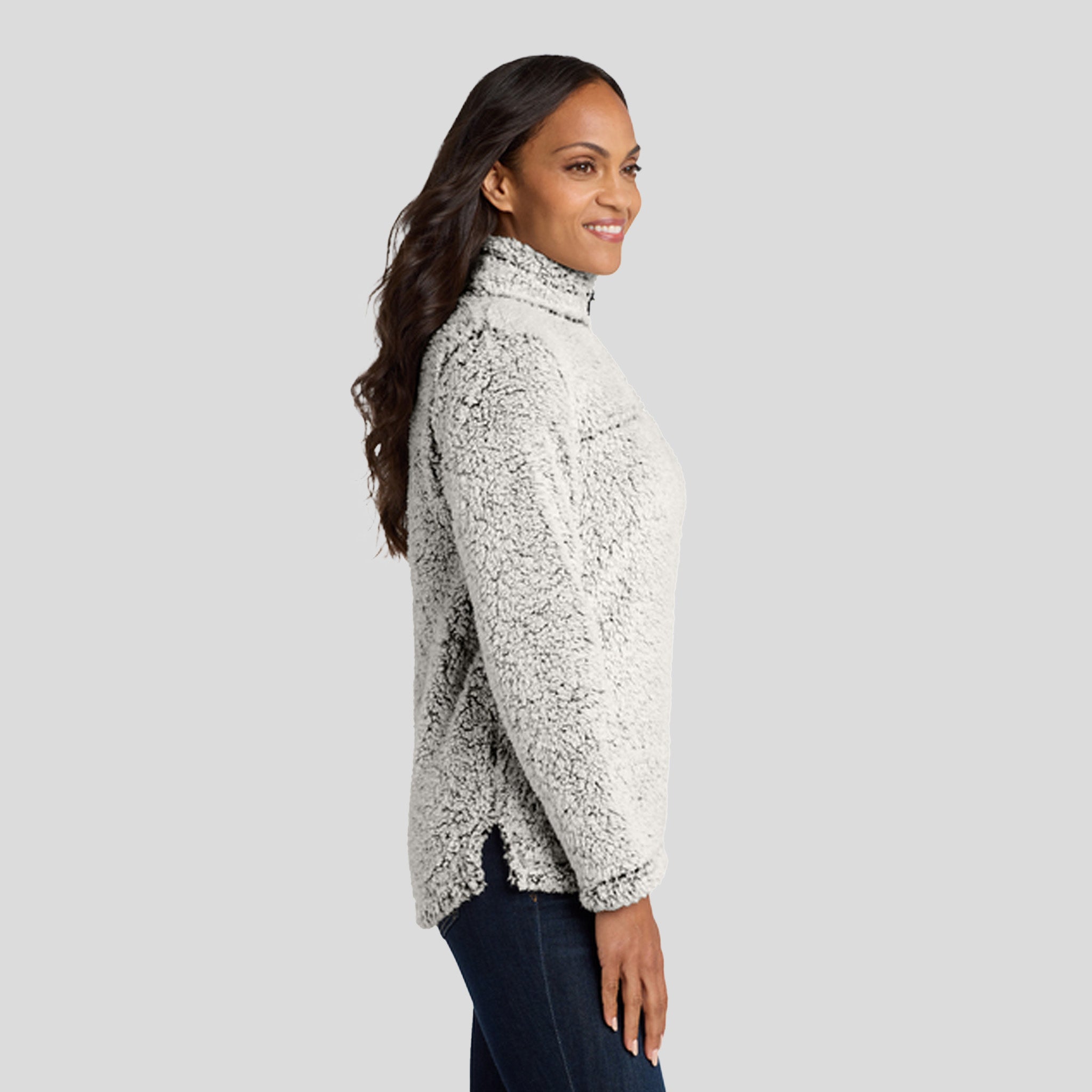 Women's Cozy 1/4-Zip Fleece | Grey Heather