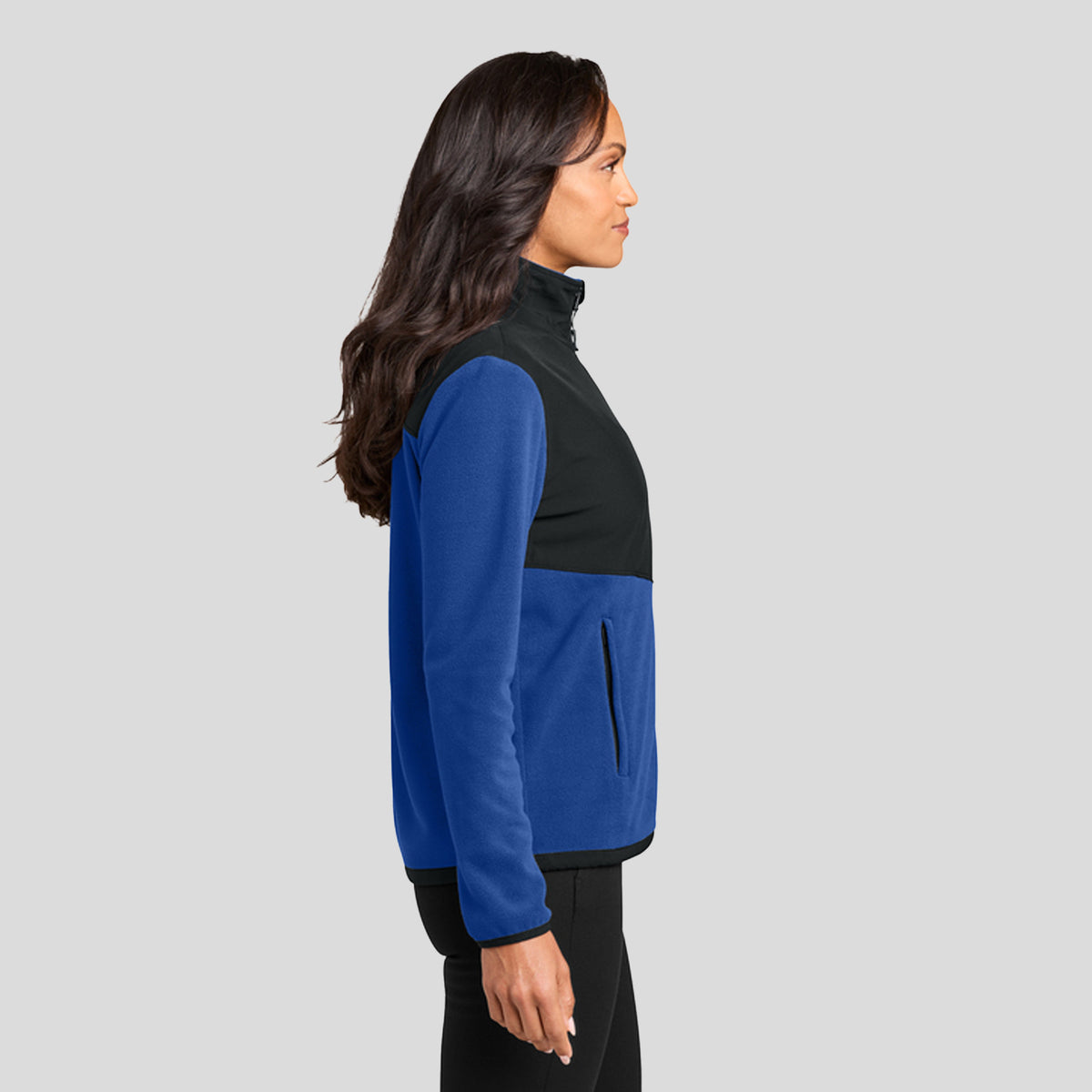 Women's Therma-Tek Fleece Jacket | True Royal/Black
