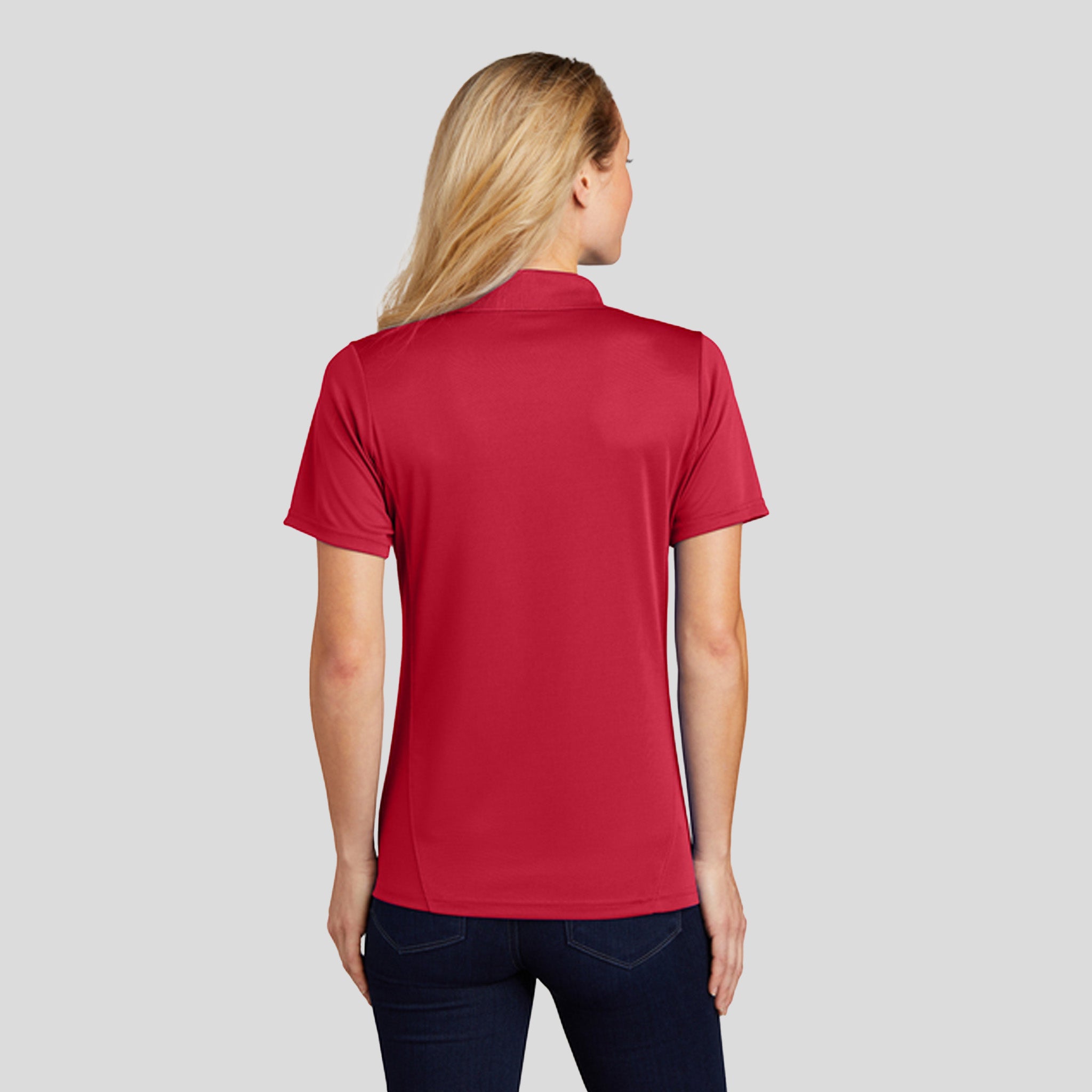Women's Dry Zone® Raglan Accent Polo | True Red