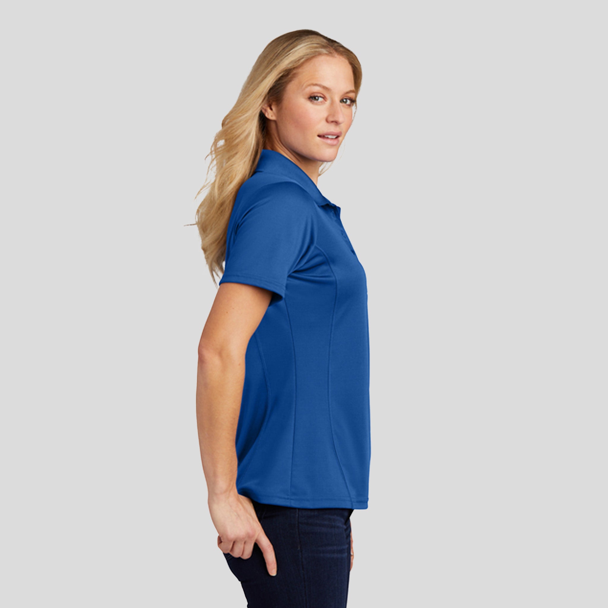 Women's Dry Zone® Raglan Accent Polo | True Royal