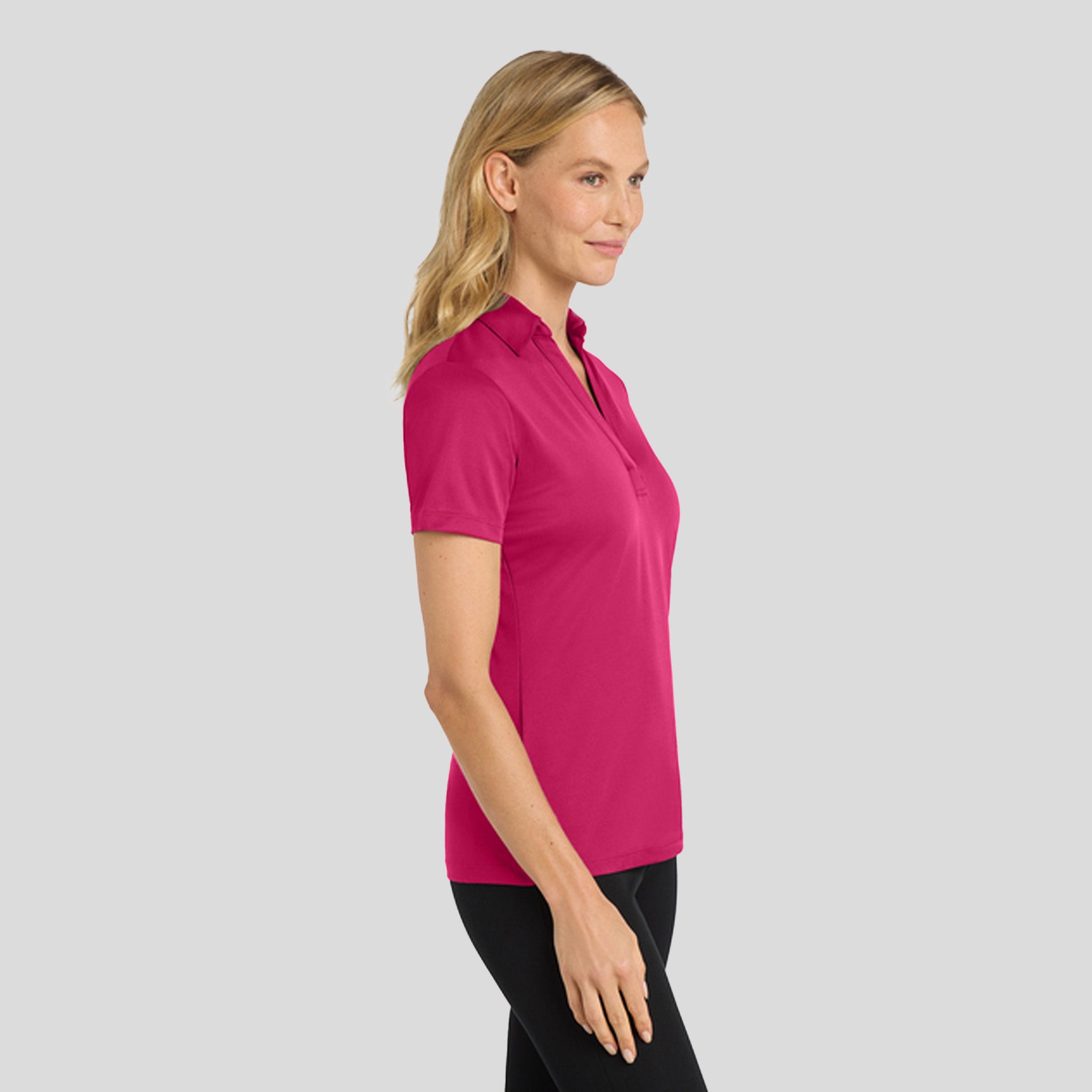 Women's Silk Touch™ Performance Polo | Pink Raspberry