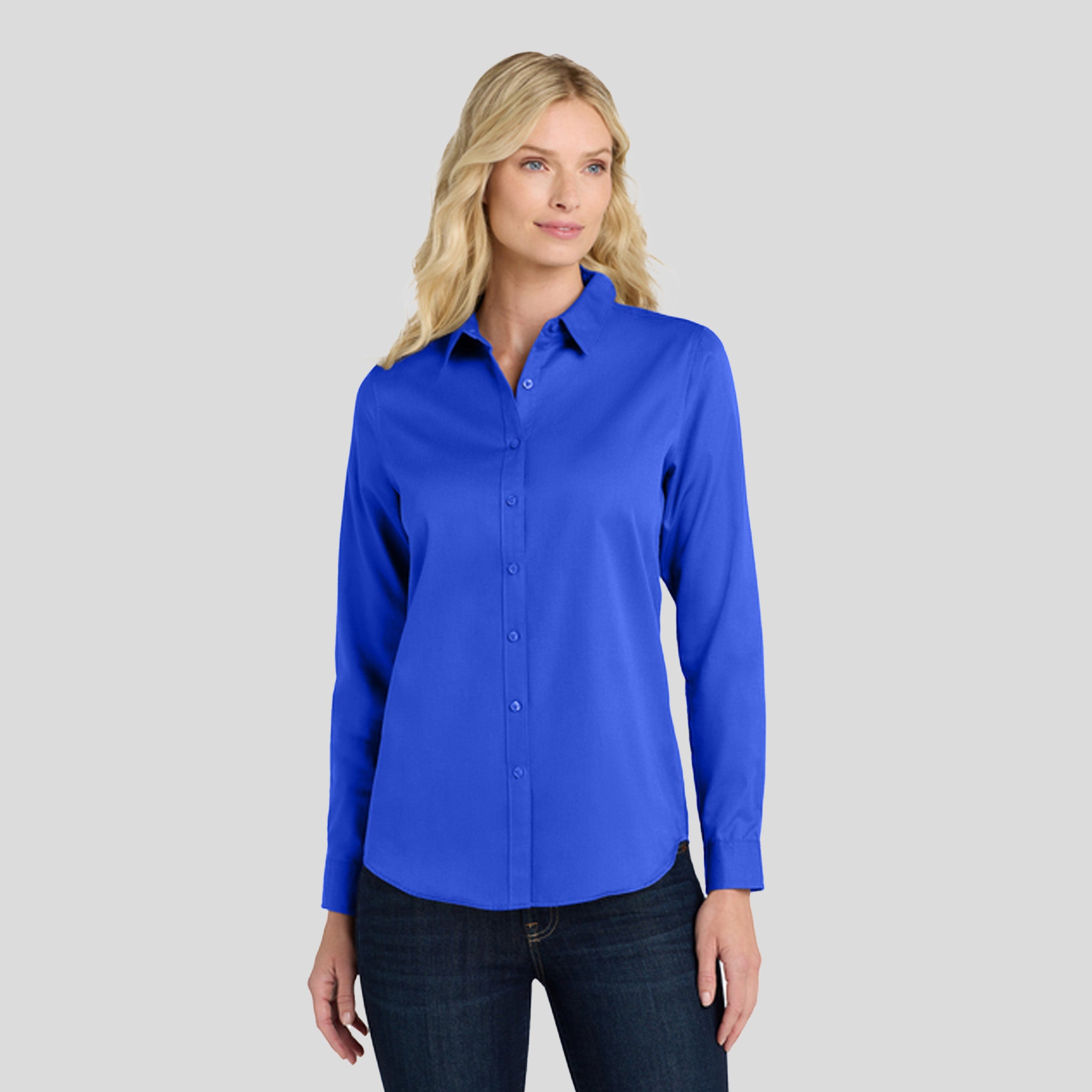 Women's Long Sleeve SuperPro React ™ | True Royal