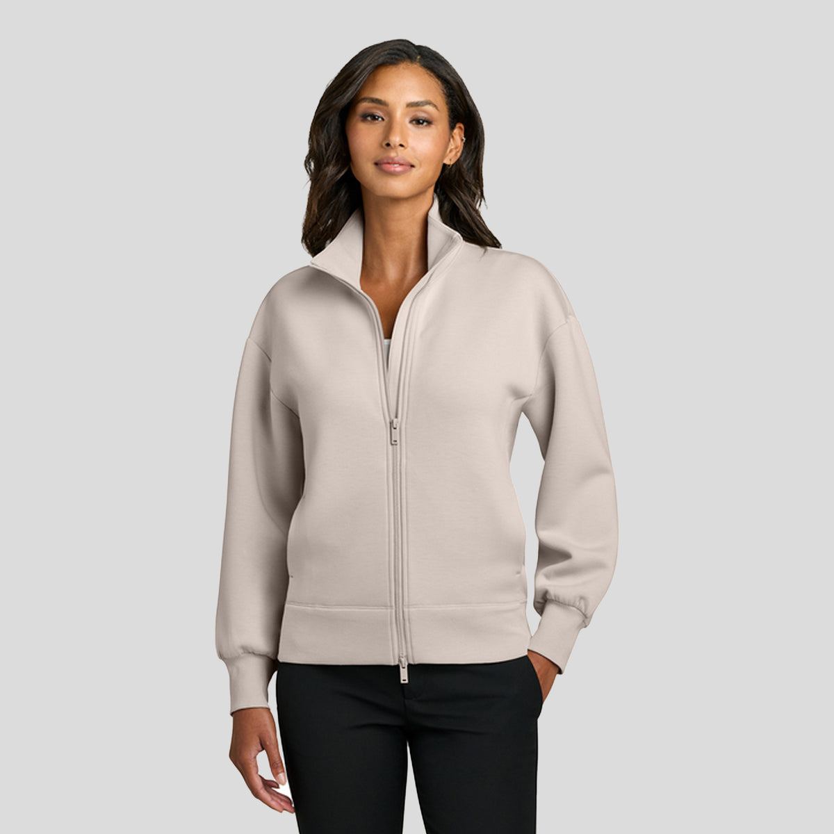 Women’s Soft Spacer Full-Zip | Warm Quartz