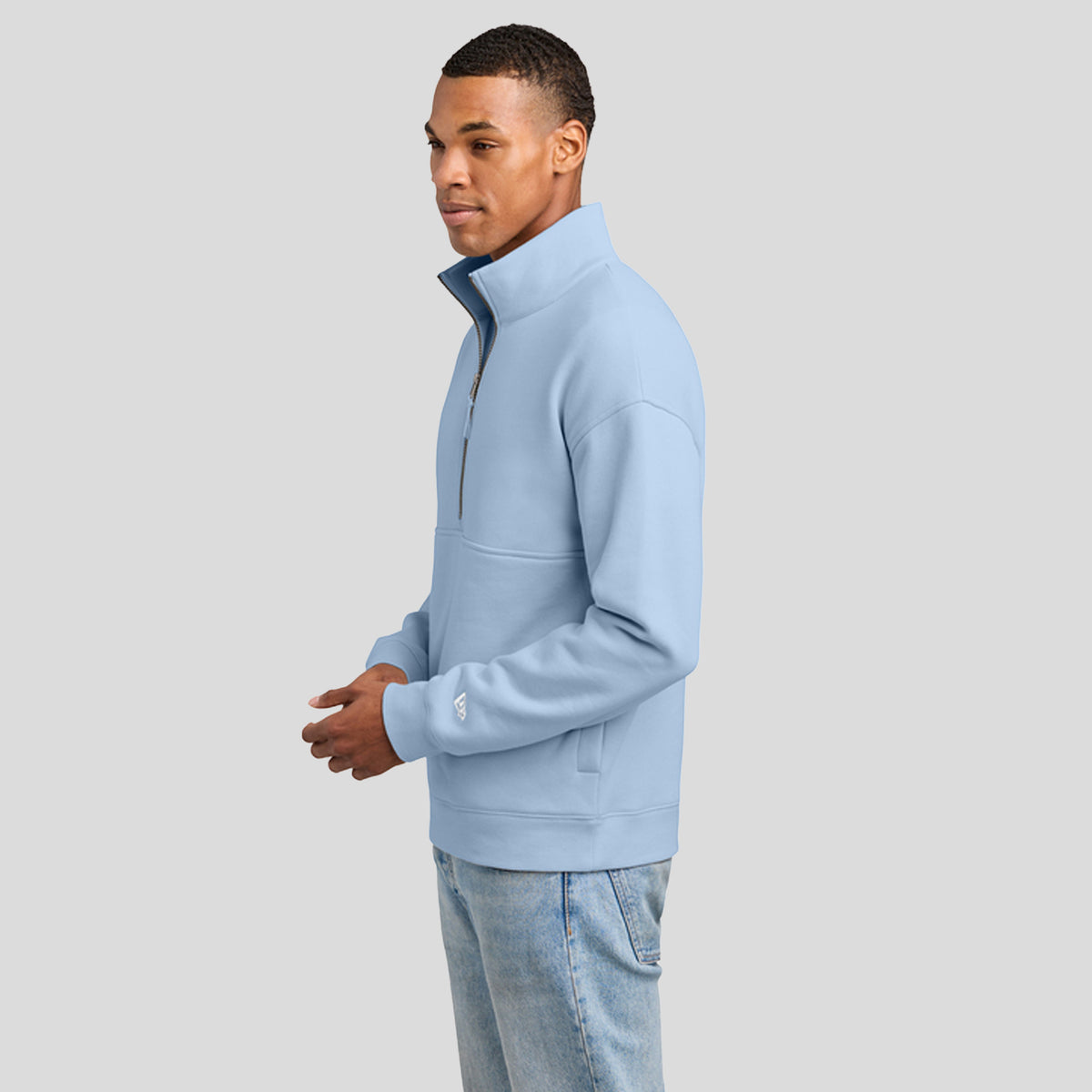 Men’s Heritage Fleece 1/2-Zip | Cloud Blue