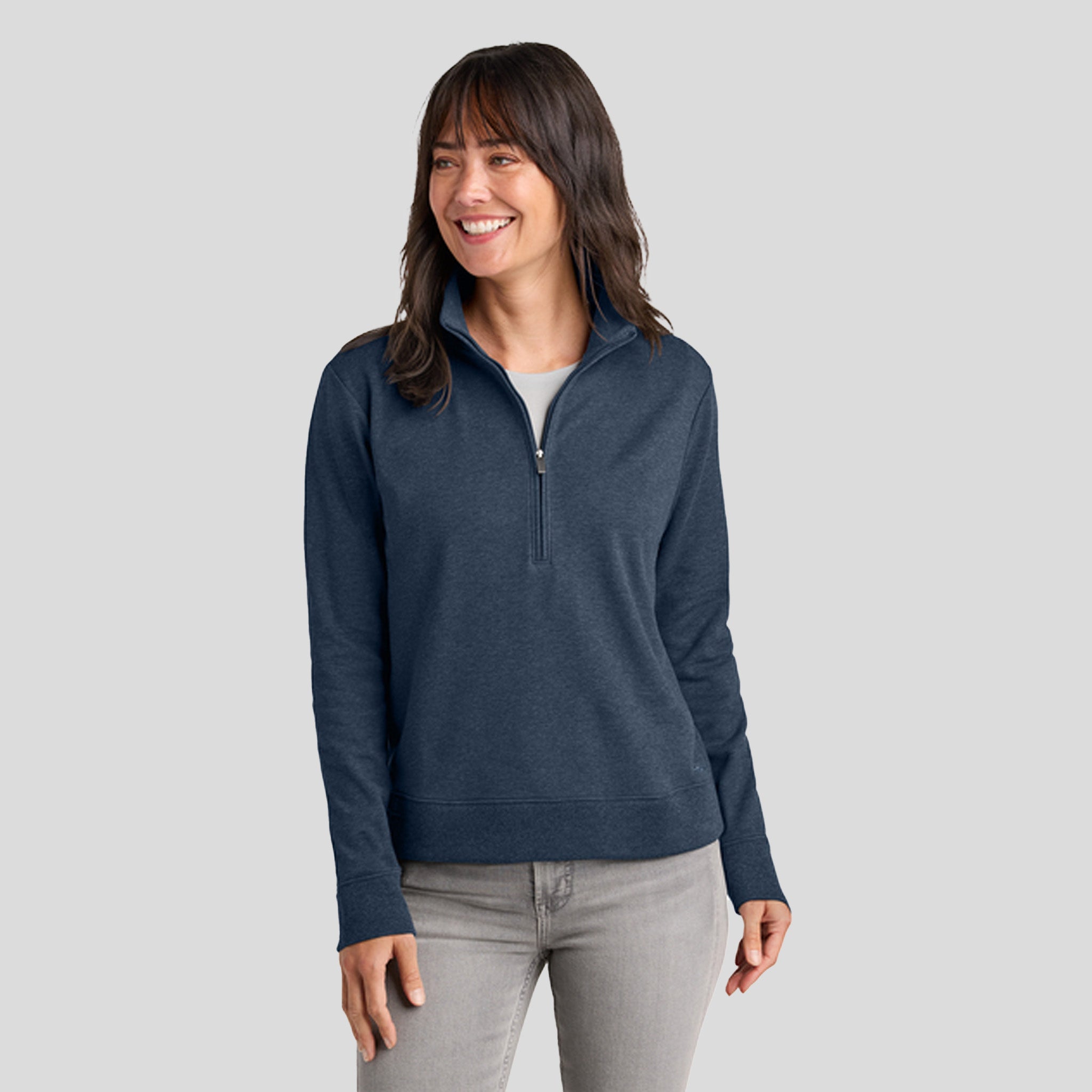Women’s Ocean Villa 1/4-Zip | Blue Heather
