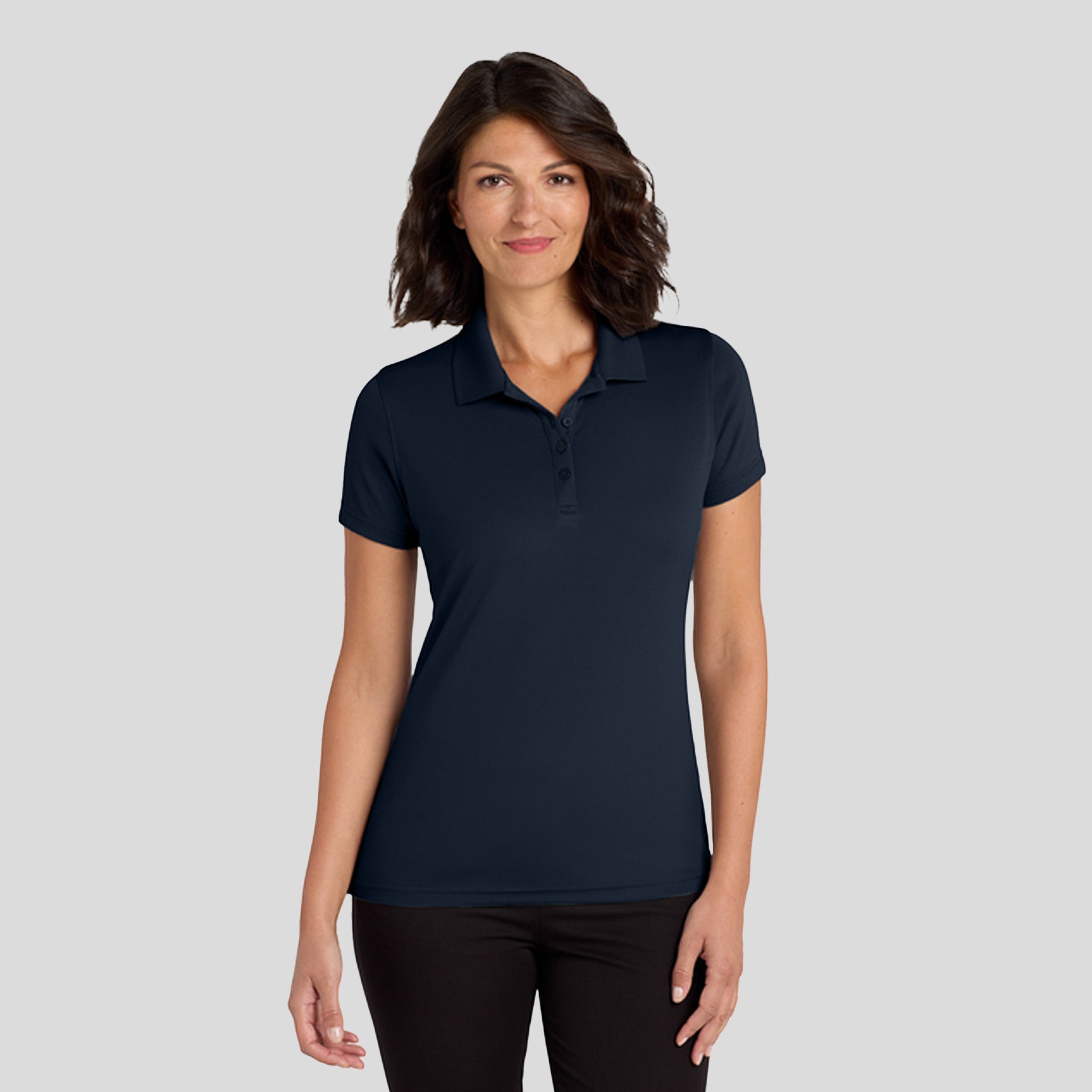 Women's Dry Zone® UV Micro-Mesh Polo | River Blue Navy