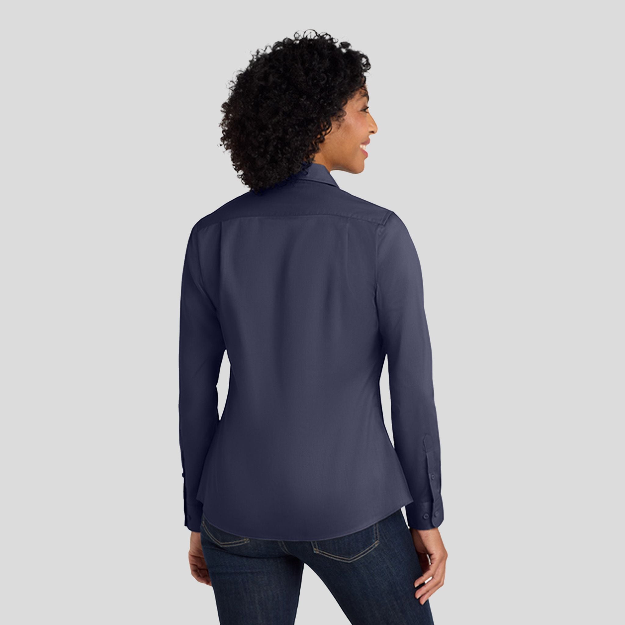 Women's SuperPro™ Twill Shirt | True Navy